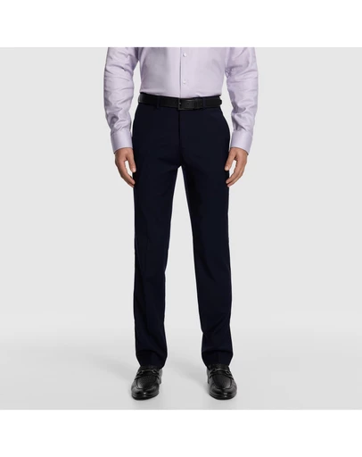 yd. - Atlas Wool Blend Slim Dress Pant