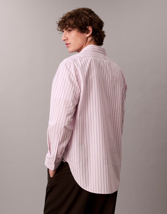 Calvin Klein - Stripe Relaxed Button-Down Shirt