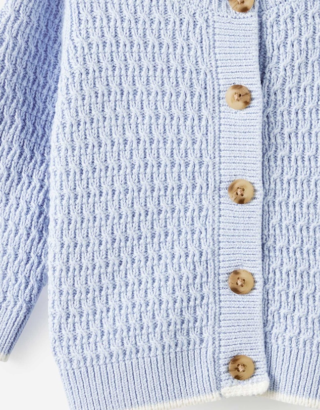 Cotton On Kids - Baby Organic Blend Knit Cardigan