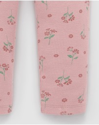 Purebaby - Thick Rib Leggings -Kids-Babies