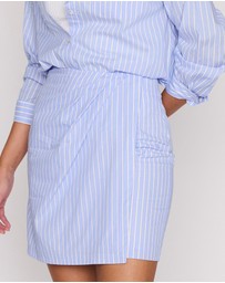 Staple the Label - Ayra Wrap Mini Skirt