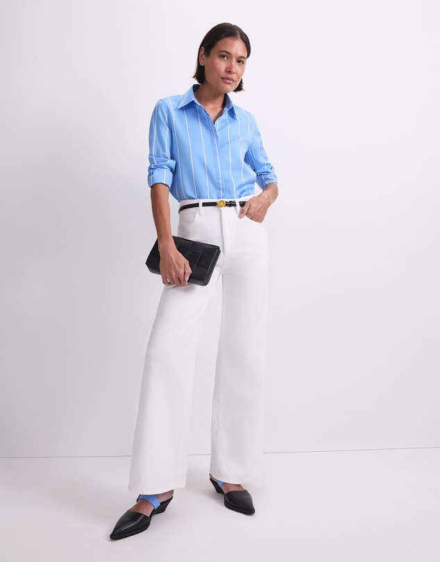 Sportscraft - Hannah Stripe Cotton Silk Shirt
