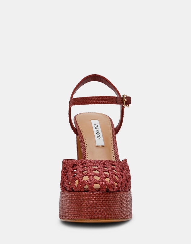 Steve Madden - Lexie-Raff Rust Heels