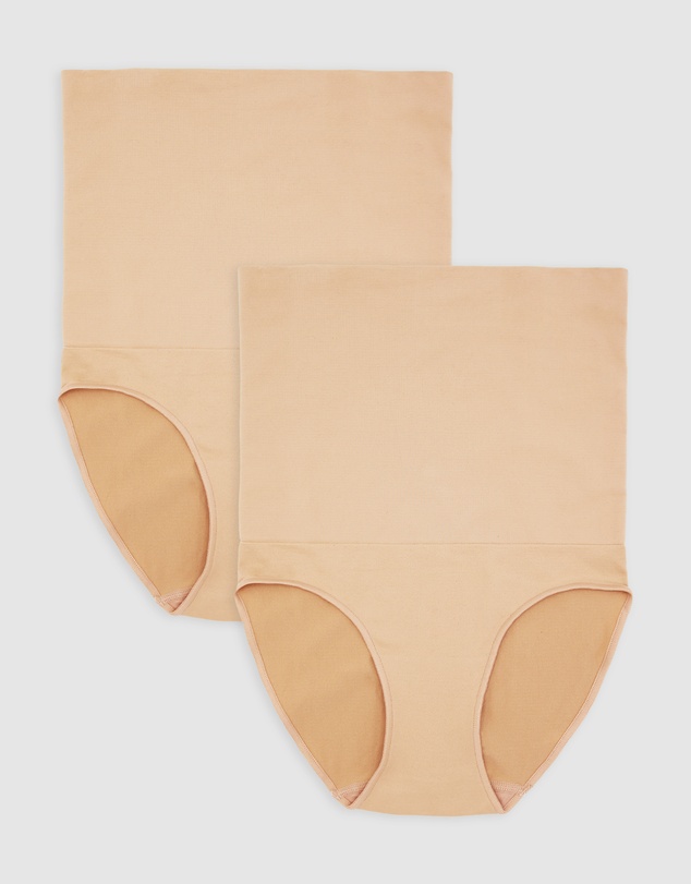 Ambra - 2 Pack Reshape Hi Waisted Brief