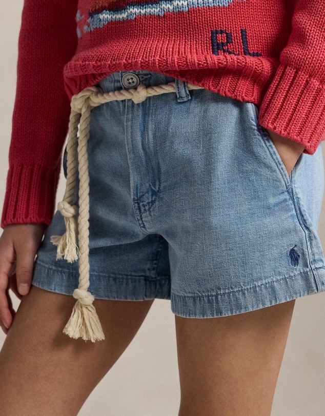 Polo Ralph Lauren - Cotton Denim Shorts (7YRS-16YRS)