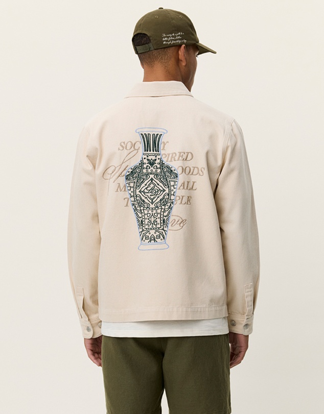 Les Deux - Layton Faience Twill Overshirt