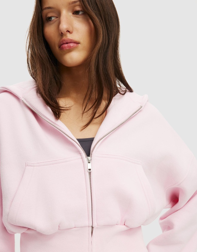 Cotton On - Oversized Zip Through Hoodie