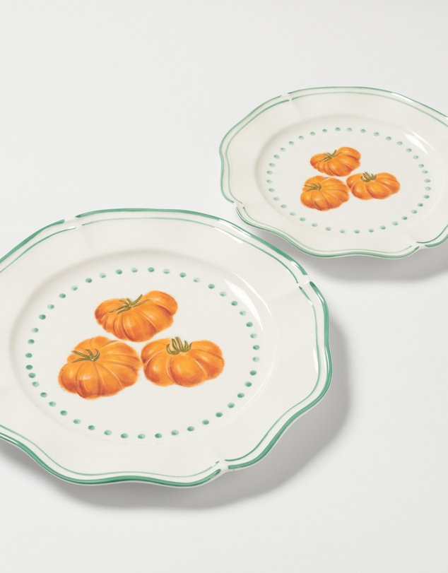 No.22 - Capri 2.0 Green Dinner Plates
