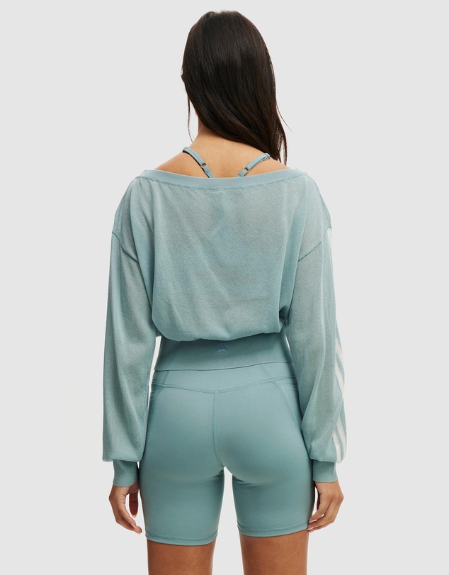 Cotton On Body Active - Sheer Asymmetric Knit Jumper