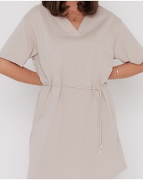 ALEXANDRA - Nix Mini Dress Stone