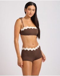 Seafolly - Ric Rac Bustier Bandeau Bikini Top