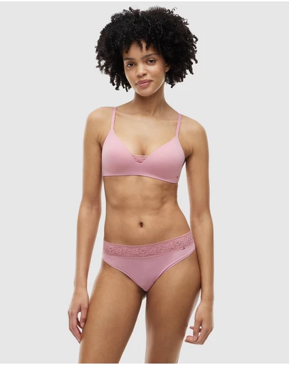Tommy Hilfiger - Floral Lace Underwired Lightly Lined Bra