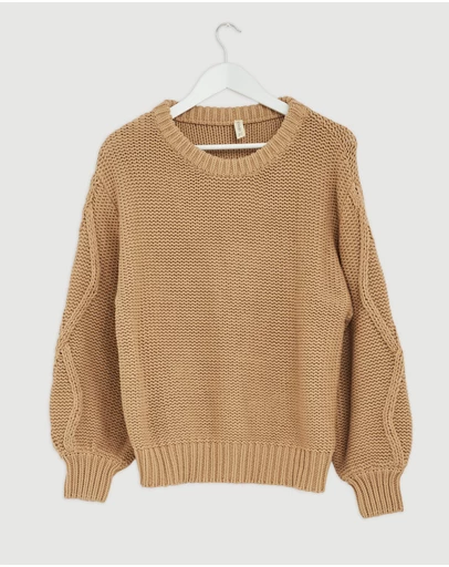 Revibe - Repaired KIVARI Olesia Knit Jumper - AU 10