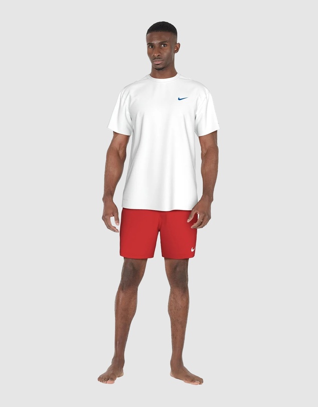 Nike - Sailboat Short Sleeve Hydroguard Top