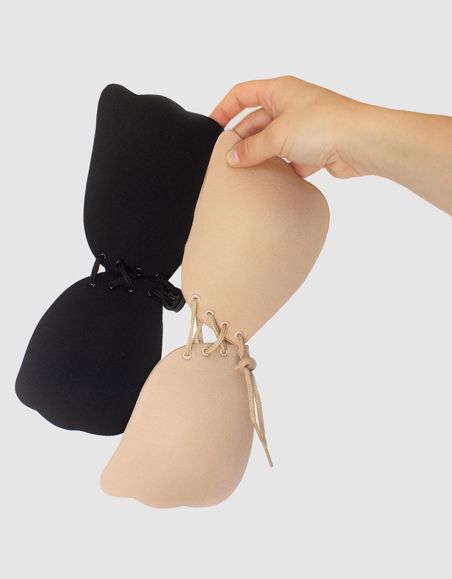 B Free Intimate Apparel - Curvy Push-Up Stick On Bra (A-B-C-D-DD-E-F) Cup