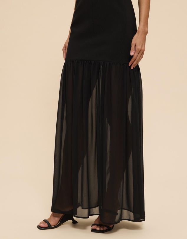 CHANCERY - Luella Scoop Neck Drop Waist Maxi Dress