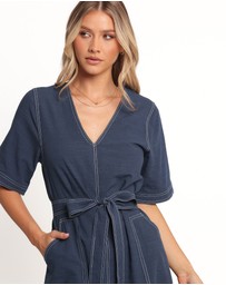 Petal & Pup - Kade Midi Dress - Blue