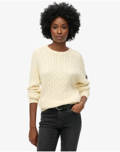 Superdry - Slouchy Cable Knit