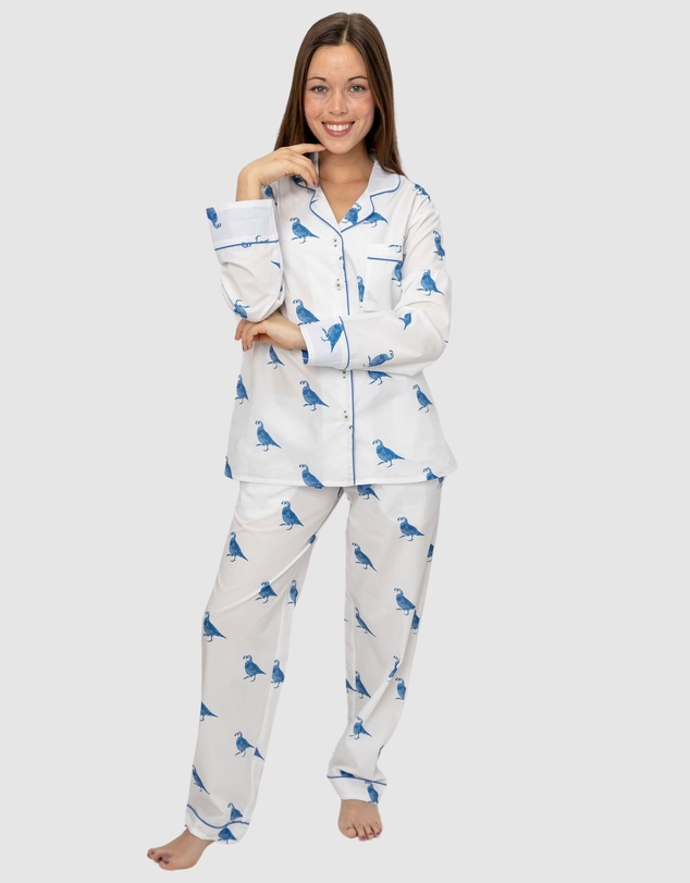 Sant And Abel - Women's Nathan Turner Quail Long PJ Set