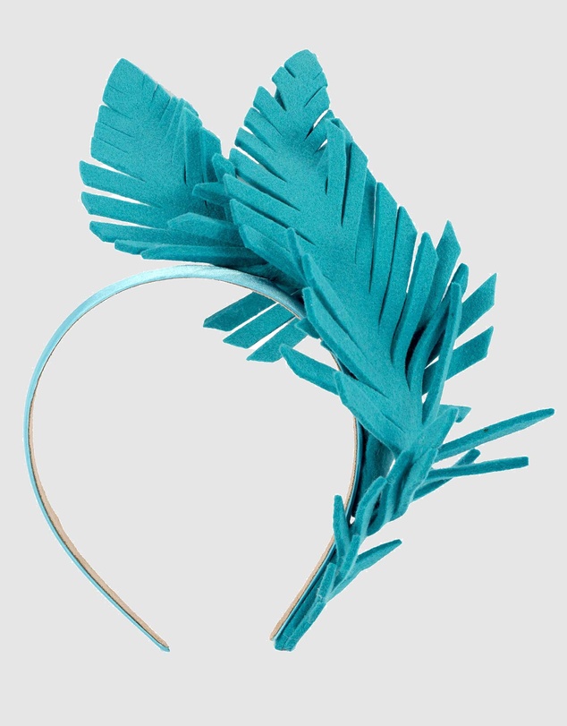 Max Alexander - Felt Leaf Fascinator