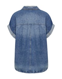 ONE TEASPOON - Blue Rapture Cut Off Denim Shirt