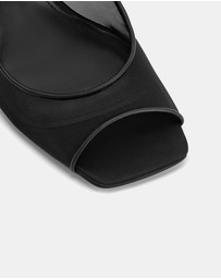 JW PEI - Serenity Open Toe Mesh Slingback Sandals
