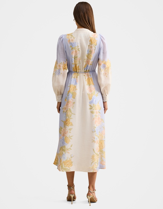 Forever New - Christina Placement Print Midi Dress