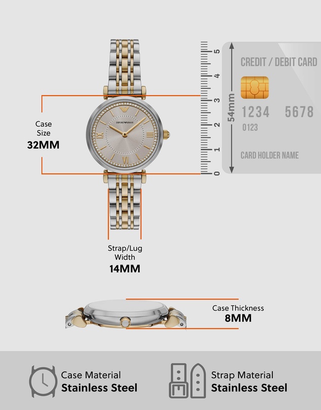 Emporio Armani - Multicolour Analogue Watch