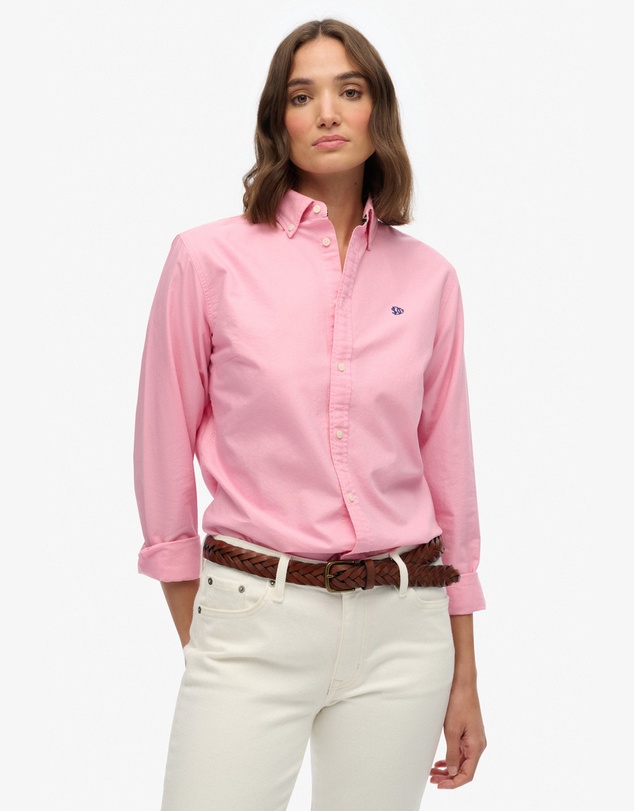 Superdry - Slim Oxford Long Sleeve Shirt