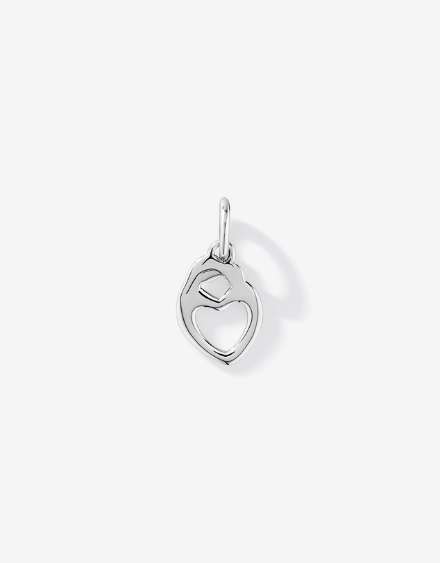 Michael Hill - Mother and Child Heart Pendant in Sterling Silver