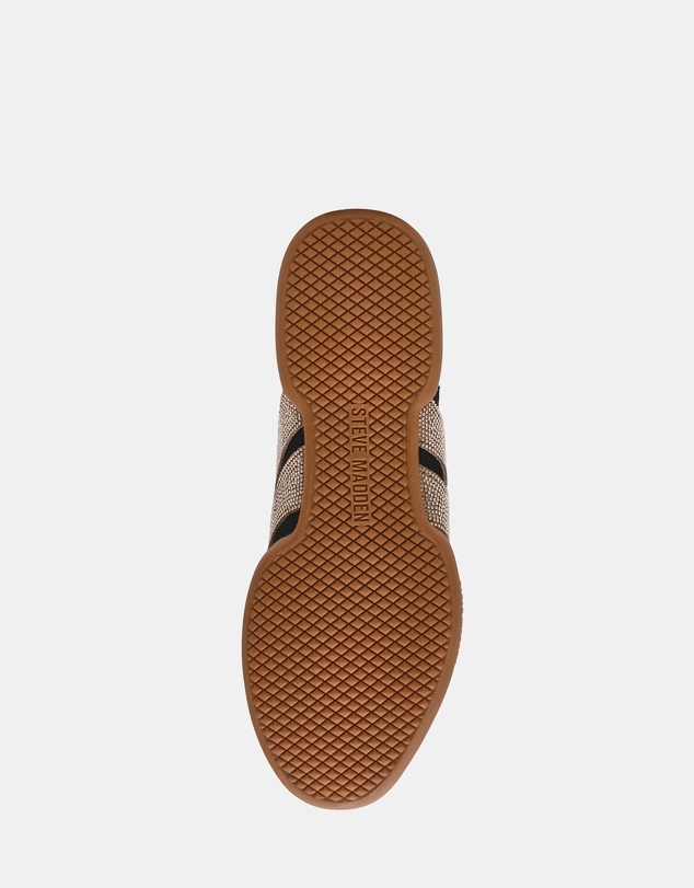 Steve Madden - Biscotti-R Black/Gold Sneakers