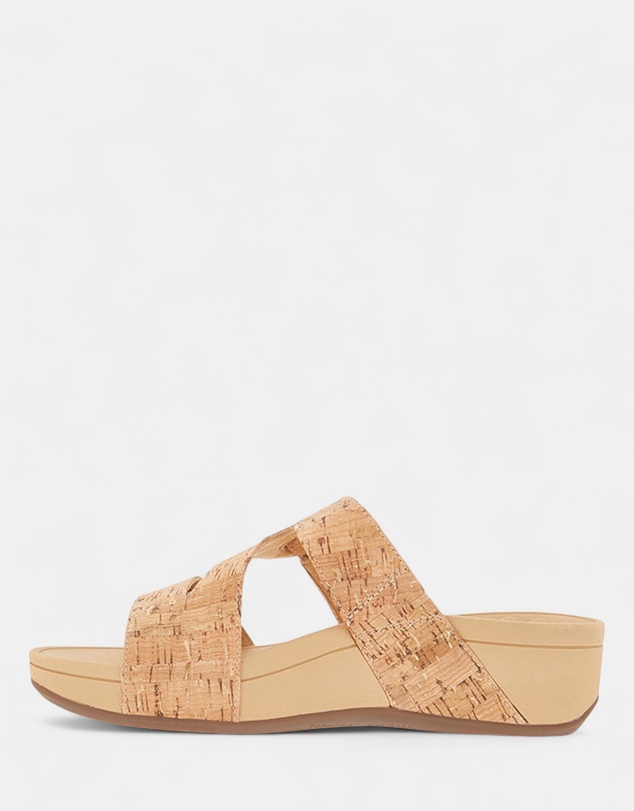 Vionic - Kyla Platform Sandal - Gold Cork