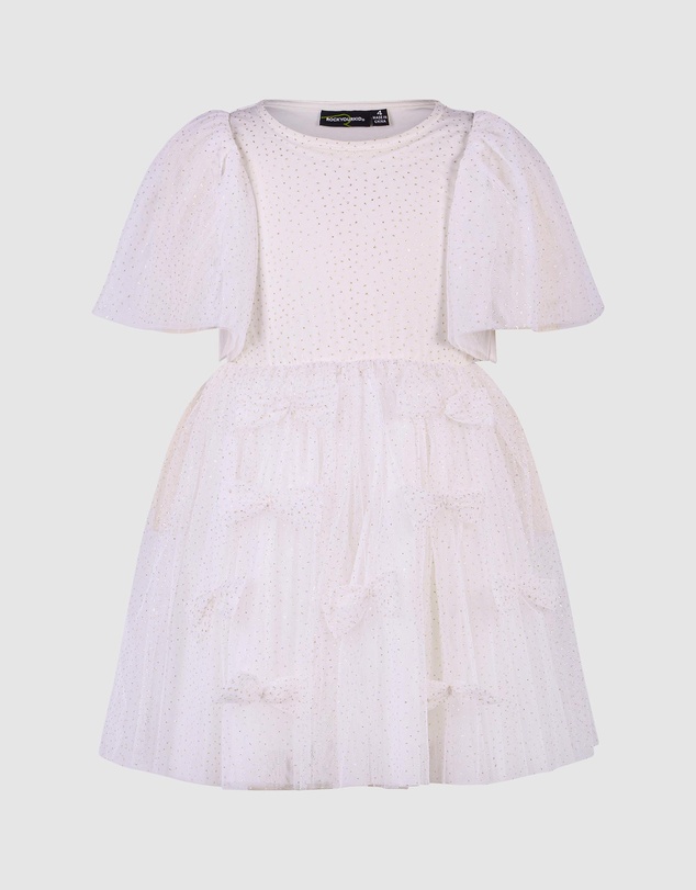 Rock Your Kid - Christmas Bow Bow Dress - Kids