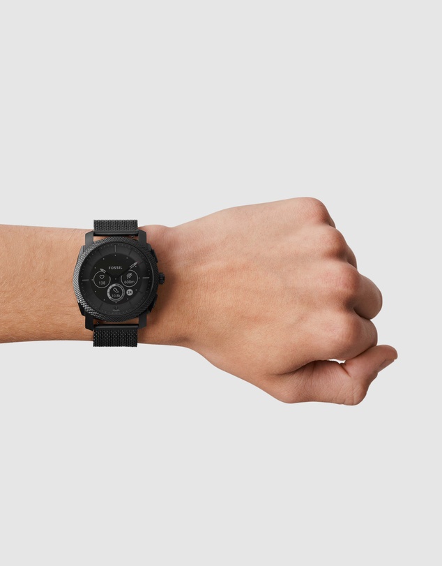 Fossil - Machine Gen 6 Hybrid Black Smartwatch