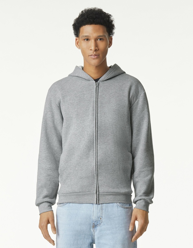 American Apparel - Adult ReFlex Full Zip Hoodie