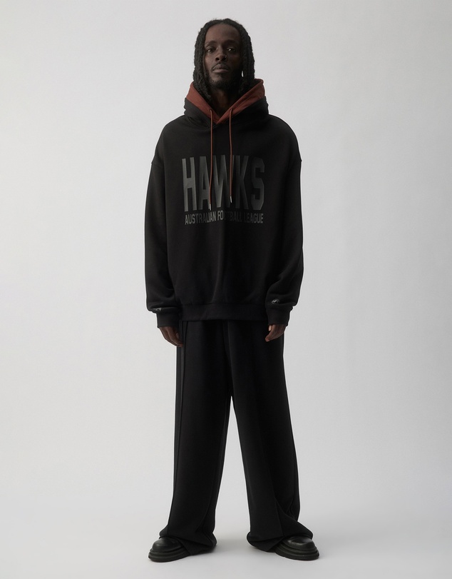Strateas Carlucci x AFL - Hawthorn Hawks Double Hooded Jumper