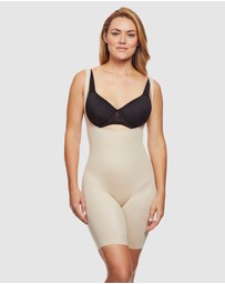 Cupid Fine Shapewear - Shape Away Extra-Firm Cupless Body & Thigh Shaper