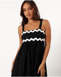 Petal & Pup - Reece Maxi Dress - Black