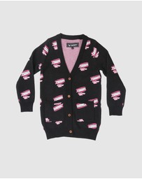 OOVY - Chatting Teeth Kids Cardigan