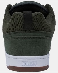 Fallen Footwear - Revolver Shoes Green