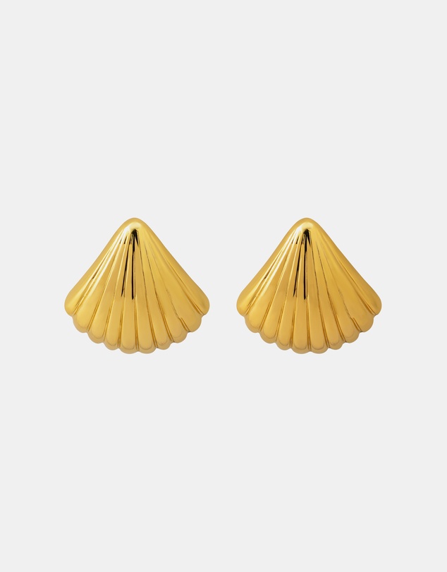 Zoe Olivia - Waterproof Large Shell Stud Earrings