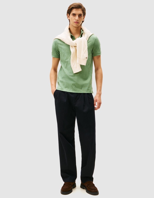 Tommy Hilfiger - Floral Jacquard Polo