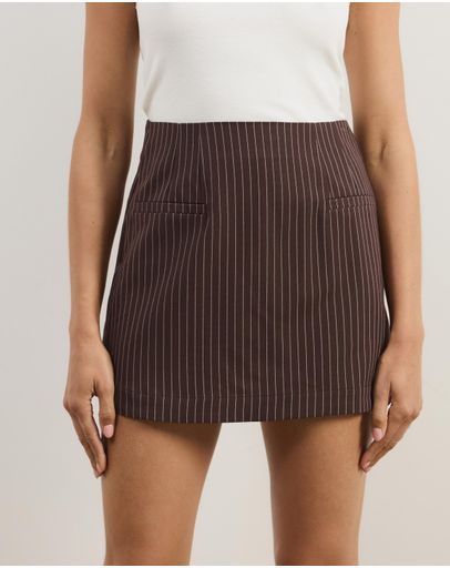 Chocolate Pinstripe