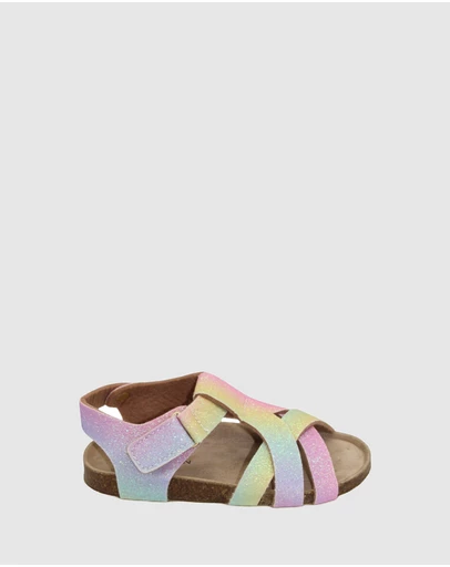 Human - Kids Mandy Sandals Rainbow