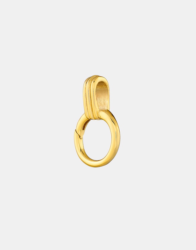 Zoe Olivia - 14K Gold Vermeil 3 Line Charm Carrier