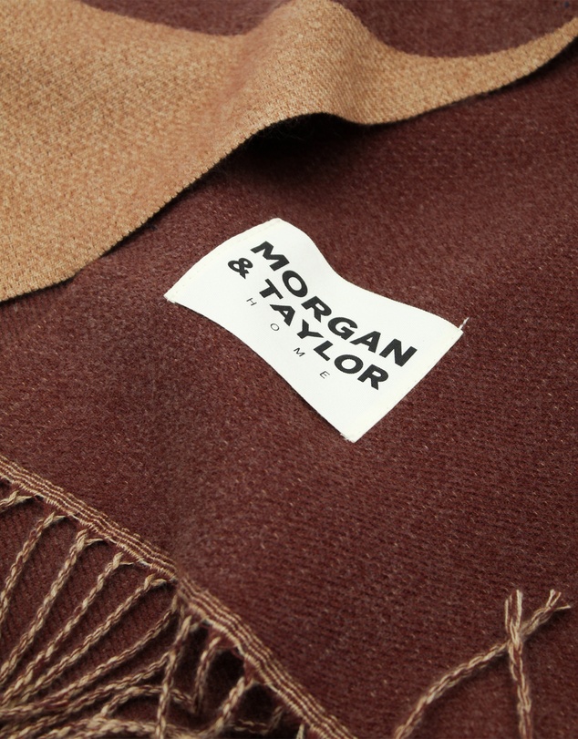 Morgan & Taylor - Sonder Throw Blanket in Brown