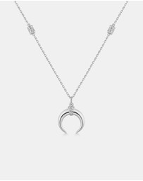Ania Haie - Ania Haie Silver Reversible Horn Necklace