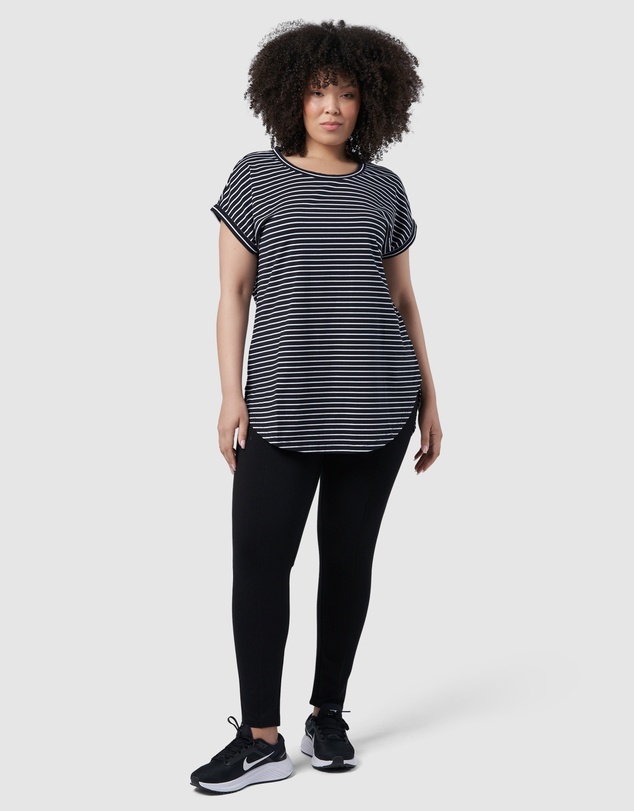 Indigo Tonic - Lauren Longline Stripe Tee