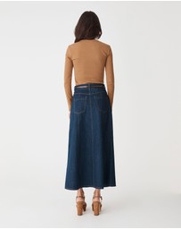 Forcast - Devon Long Sleeve Rib Tee