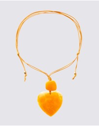 8 Other Reasons - Heart Cord Necklace